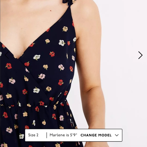 NWT Madewell Ruffle-Strap Wrap Dress in Confetti Floral - Picture 5 of 9